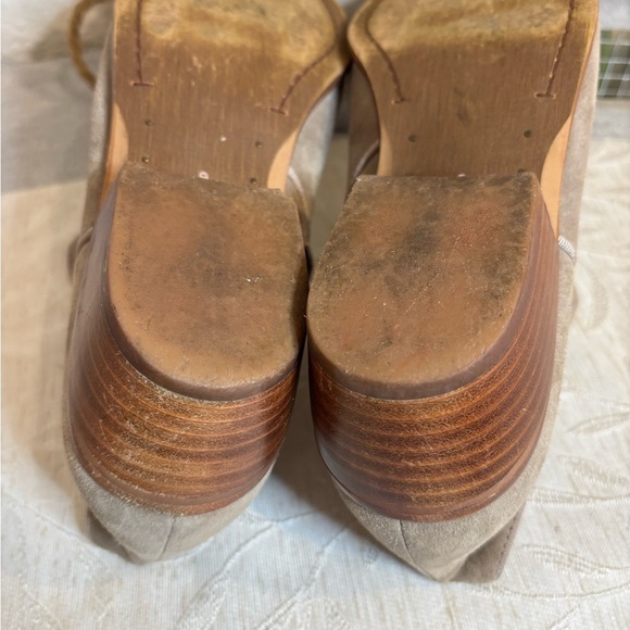 Sam Edelman Womens Petty Chelsea Putty Suede Ankle Bootie US Size 9 Inside Zip - Picture 5 of 15